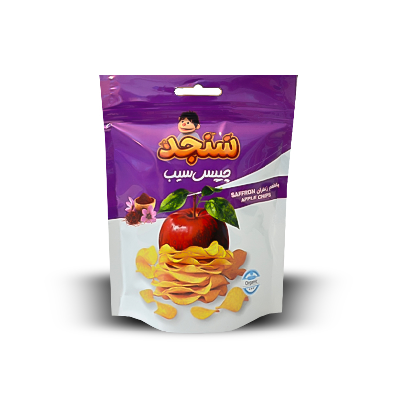 چیپس سیب زعفران سنجد-30گرمی
